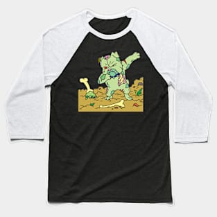 Dabbing dog - Halloween Gift Baseball T-Shirt